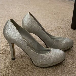 Silver heels